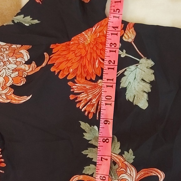 💥Ladies Asos black floral long-sleeve maxi dress size 4 (#251) - Picture 13 of 15